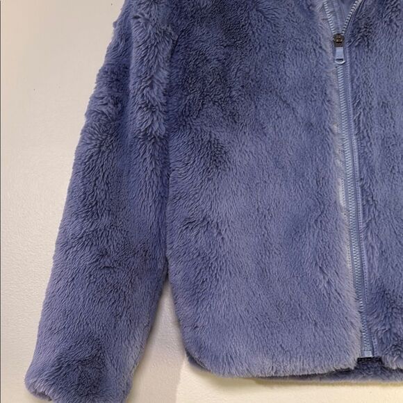 Under Armour Blue /Purple Puffer Jacket with Plush Texture - Picture 6 of 12